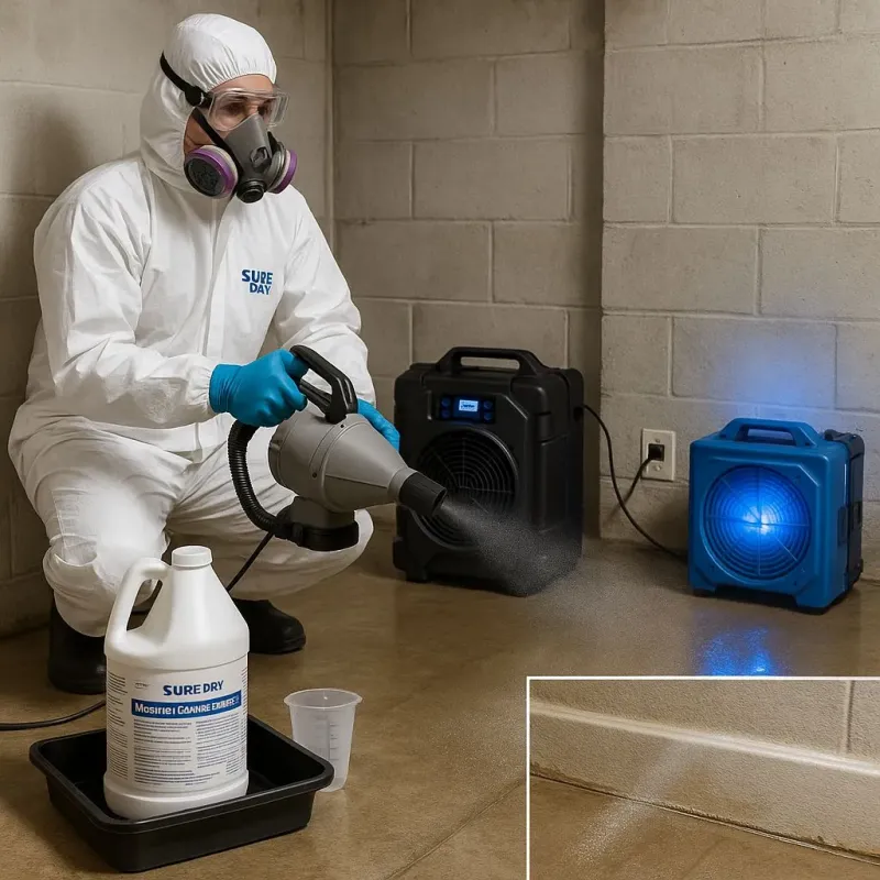 Sanitization and Odor Removal process in Saint John, KS