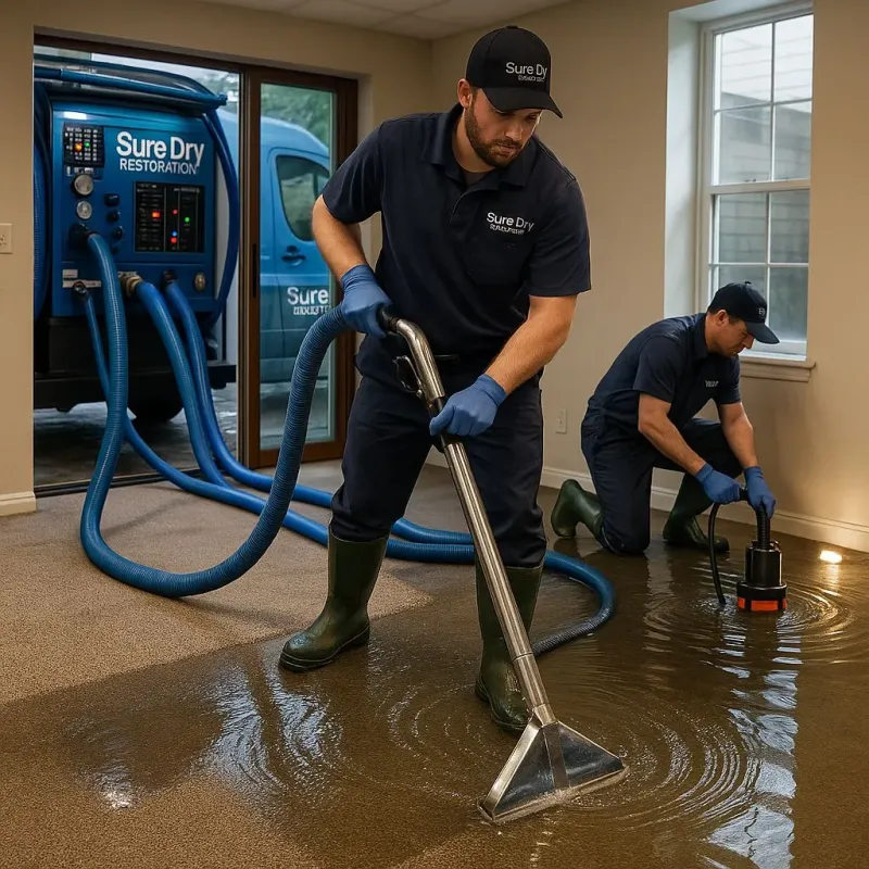 Water Extraction and Removal process in Saint John, KS